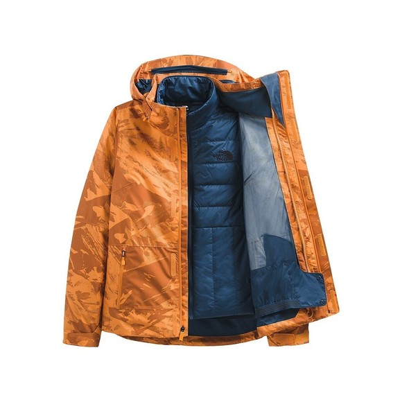THE NORTH FACE Women's Ski Jacket Orange, Waterproof Nylon, XS - Picture 1 of 12